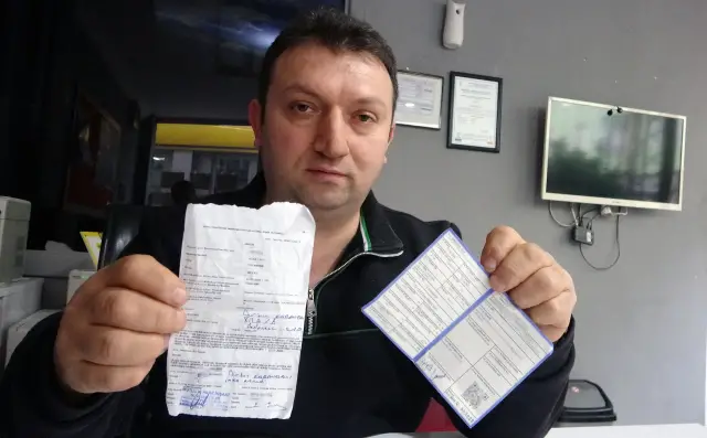 Bulunan lüks aracın dış görünüşü