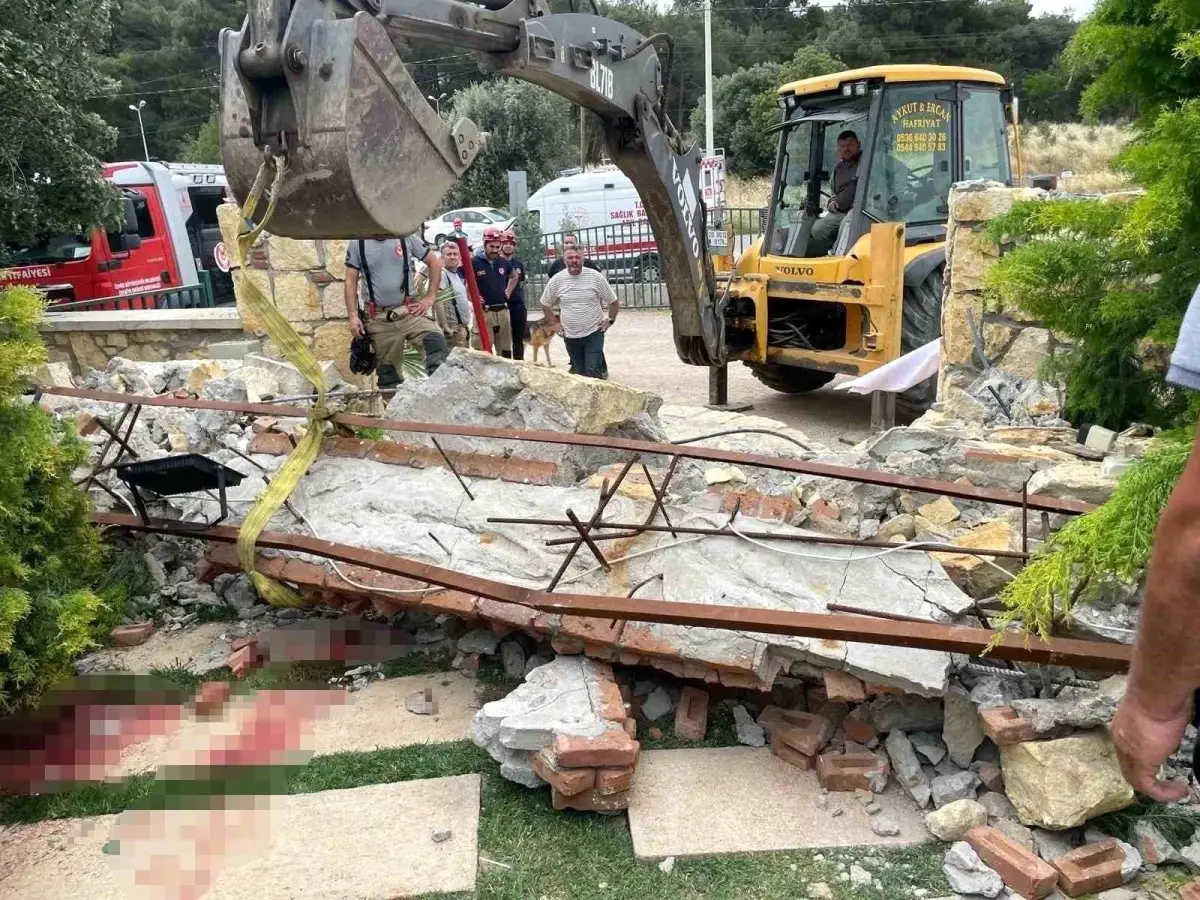 Menemen'deki düğün salonu kemer faciası