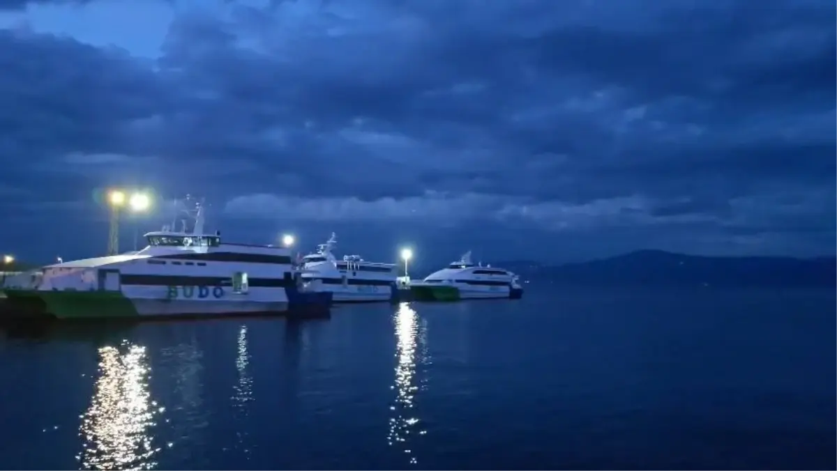 Olumsuz Hava Koşulları BUDO’nun İstanbul‑Bursa Seferlerini Ertelenmesine Neden Oldu