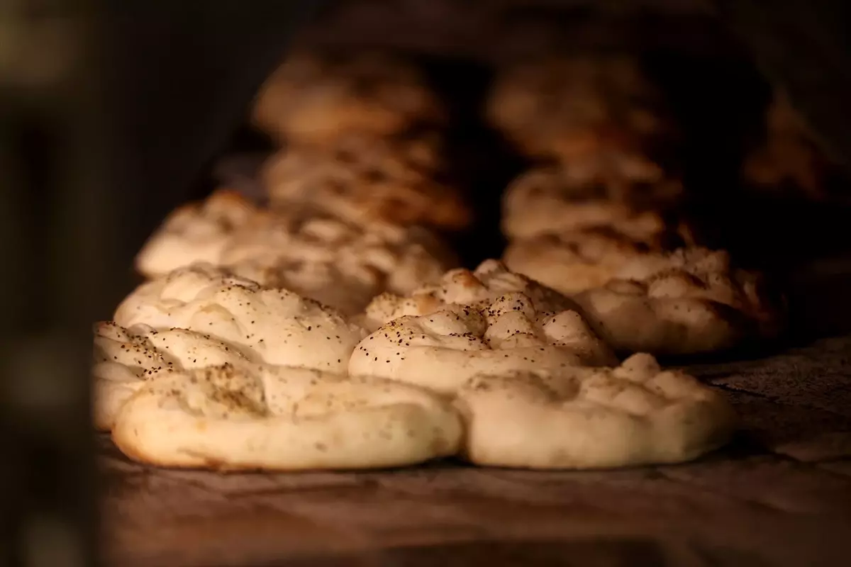 Kırklareli fırınlarından Ramazan pidesi