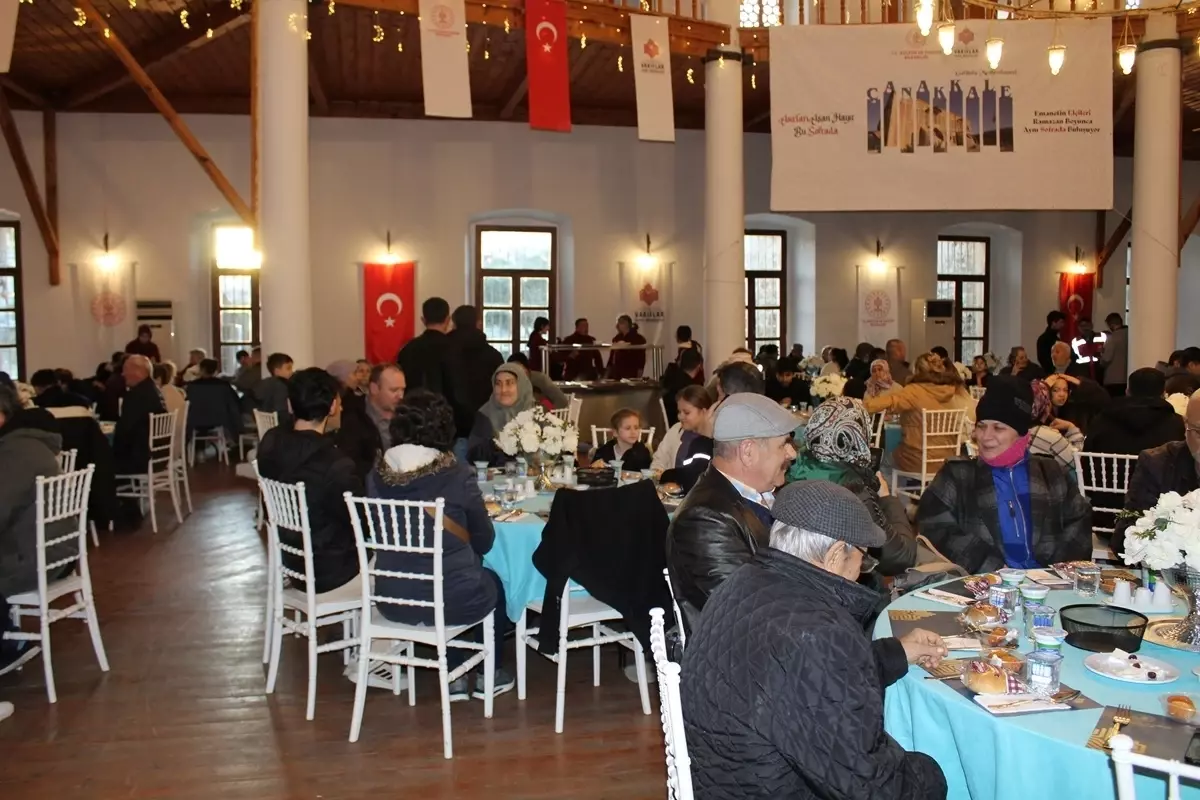 Gelibolu Mevlevihanesi'nde Ramazan'ın İlk İftar Coşkusu