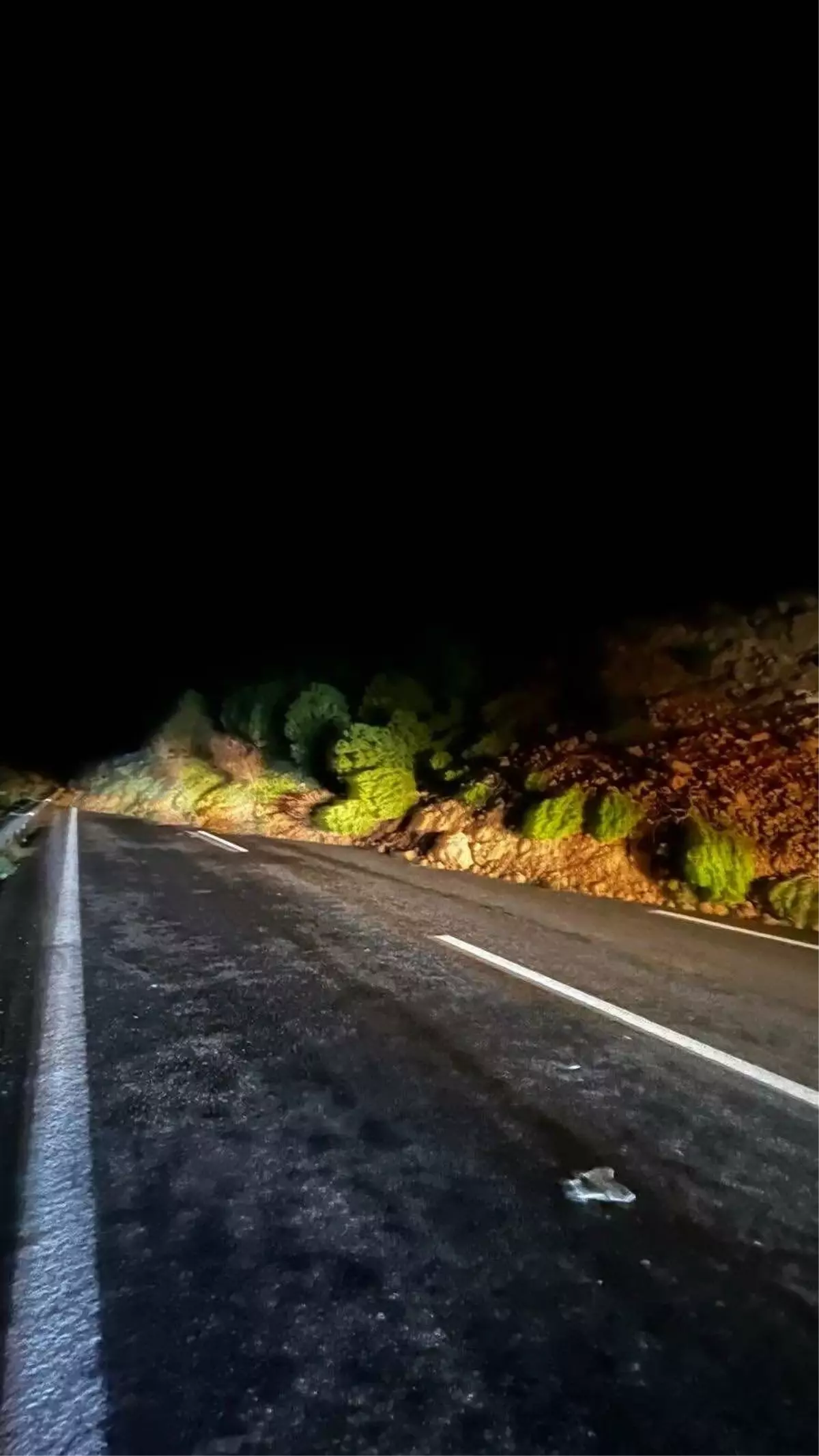 Kapalı İzmir Otoyolu görüntüsü