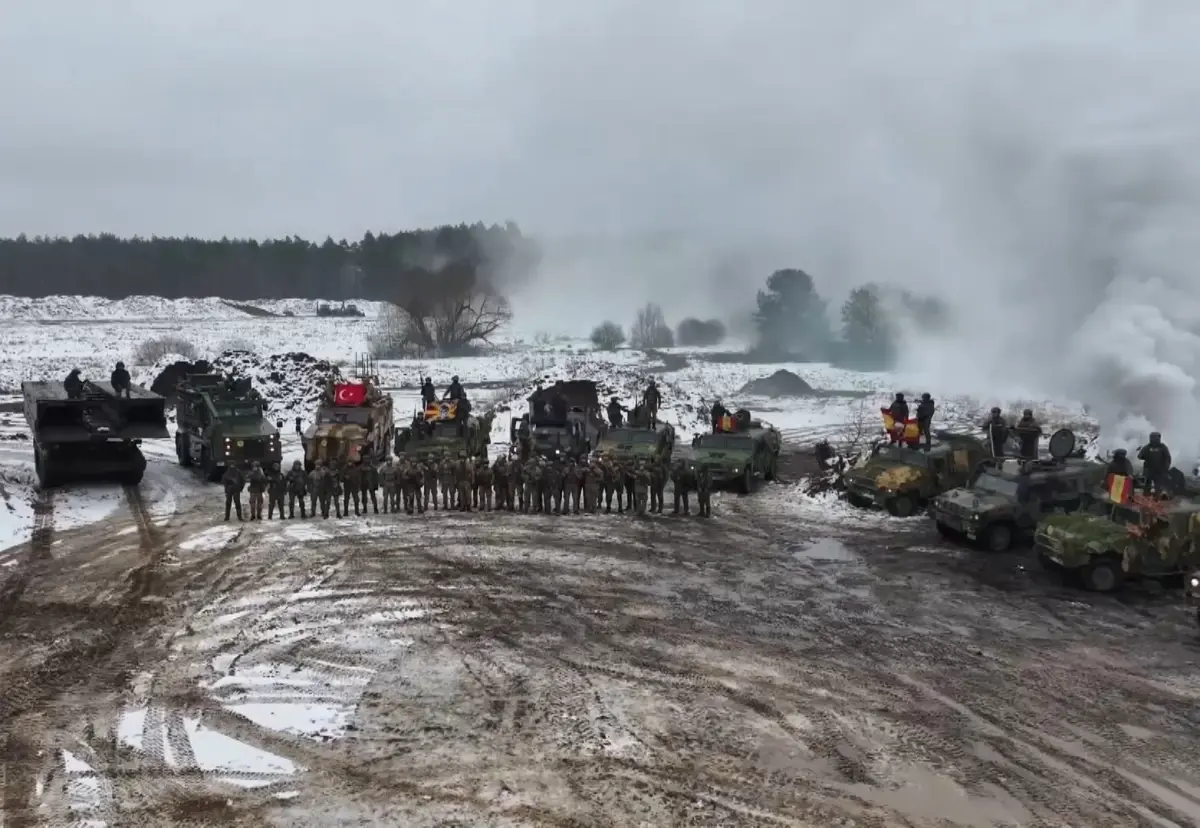 Türk İstihkam Birliği Almanya tatbikatı