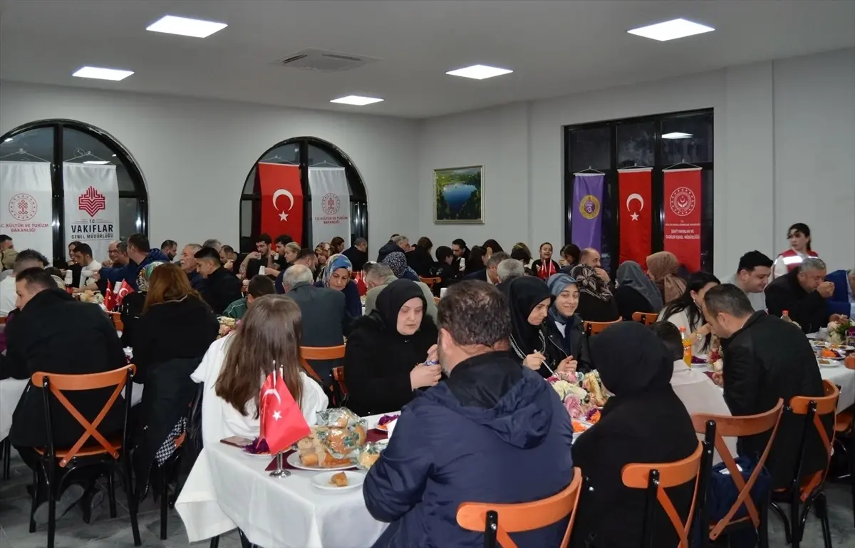 Ordu ve Gümüşhane’de Şehit Aileleri ve Gaziler İçin Anlamlı İftar Buluşması