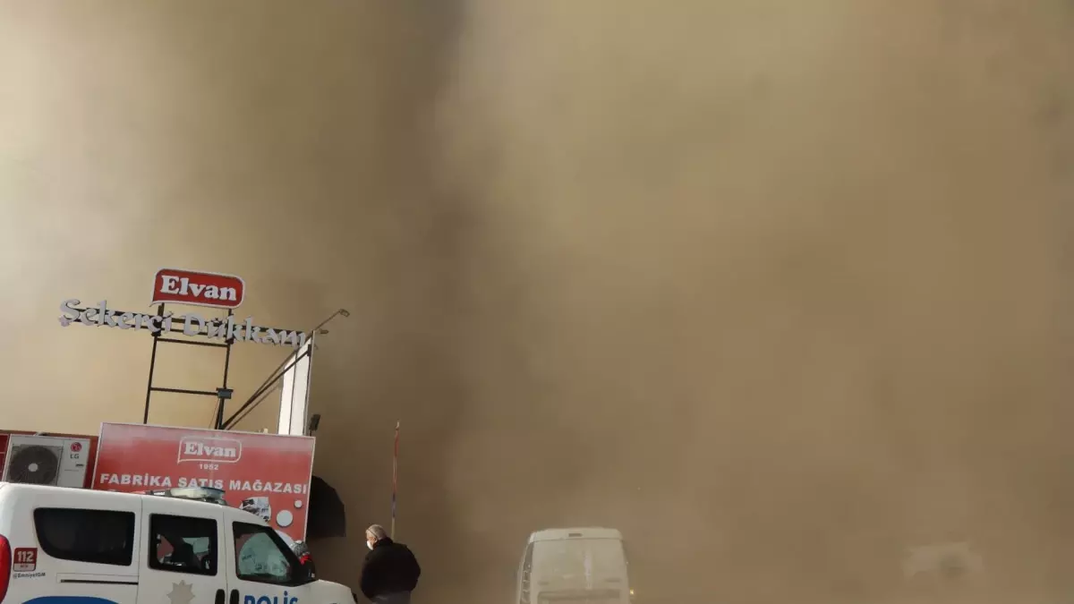 Sakarya Serdivan şekerleme fabrikası yangını