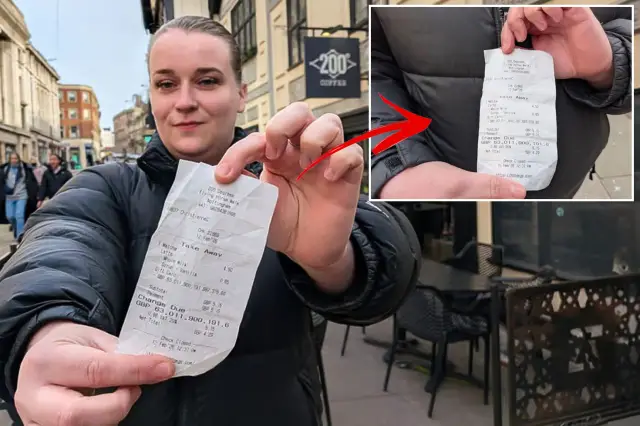 Kahve kartının ekran görüntüsü