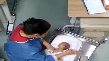 Kahramanmaraş'ta Hemşire, Engelli Bebeğin Durumunu Açıklarken Pişmanlığını İfade Etti