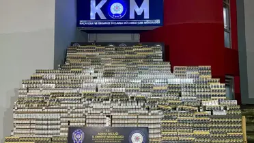 Adana'da 82,5 Bin Paket Kaçak Sigara Ele Geçirildi: Operasyonun Detayları