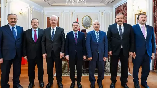 AYM Başkanı Özkaya, Adalet Bakanı Gürlek'i Görüşmek İçin Ziyarete Gitti