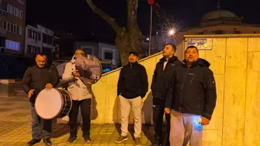İnegöl’de Sahur İlahileri Coşkusu Başladı