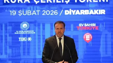 Diyarbakır’da 12 Bin 165 Yeni Konut İçin Kura Çekimi Gerçekleşti