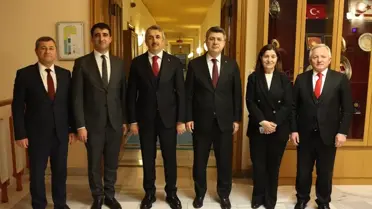 Edirne Delegasyonu TBMM Genel Sekreteri Kırbıyık'ı Ziyaret Etti