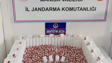 Ele geçirilen sentetik ecza hapları