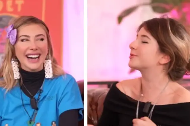 Melisa Ilıcalı’nın annesini taklit ederken