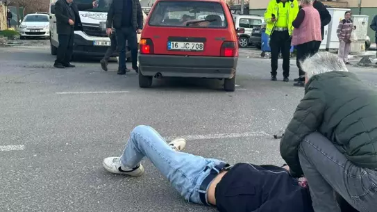 Tekirdağ'ın Muratlı İlçesinde Motosiklet ve Otomobil Çarpışması Sonucu Sürücü Yaralandı
