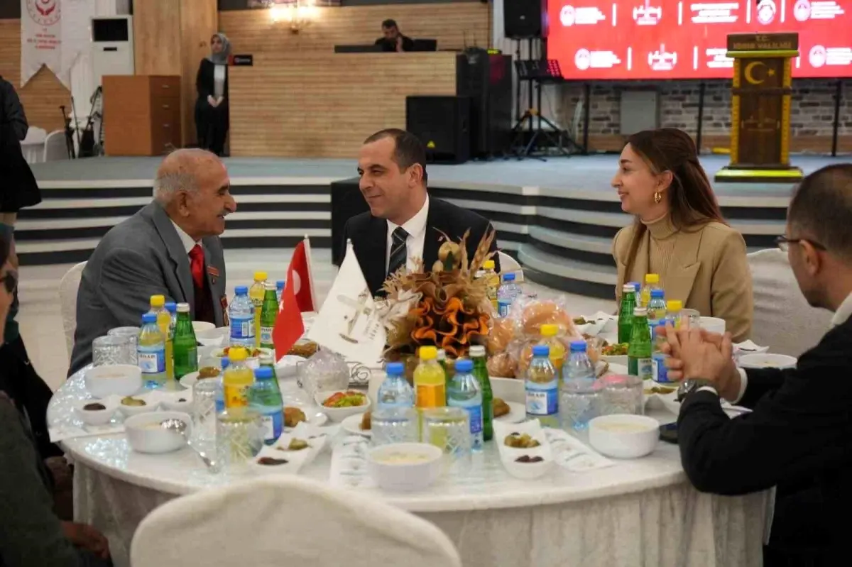 İğdır’da Şehit Aileleri ve Gaziler Ramazan İftarında Buluştu