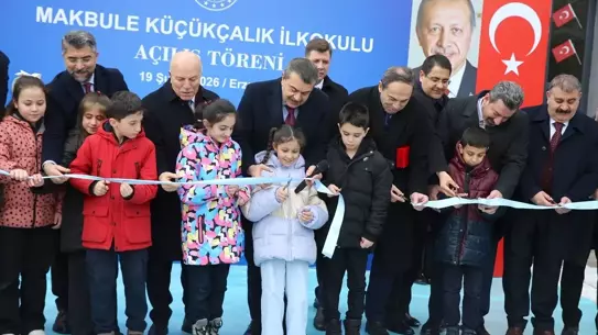 Erzurum’da Yeni İlkokul Açılışında Milli Eğitim Bakanı Tekin’in Eğitim Vizyonu