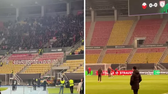 Samsunspor Taraftarları Üsküp’te Stadyumu Dolu Dolu Doldurdu