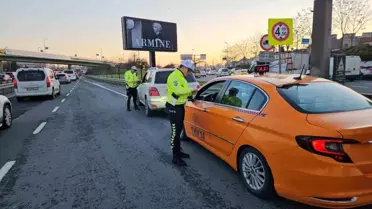 Zeytinburnu'nda Dronlu Trafik Denetimi: 37 Sürücüye 46 Bin Lira Ceza Kesildi