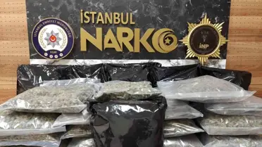 Zeytinburnu'nda 22,45 Kilogram Skunk Uyuşturucu Ele Geçirildi