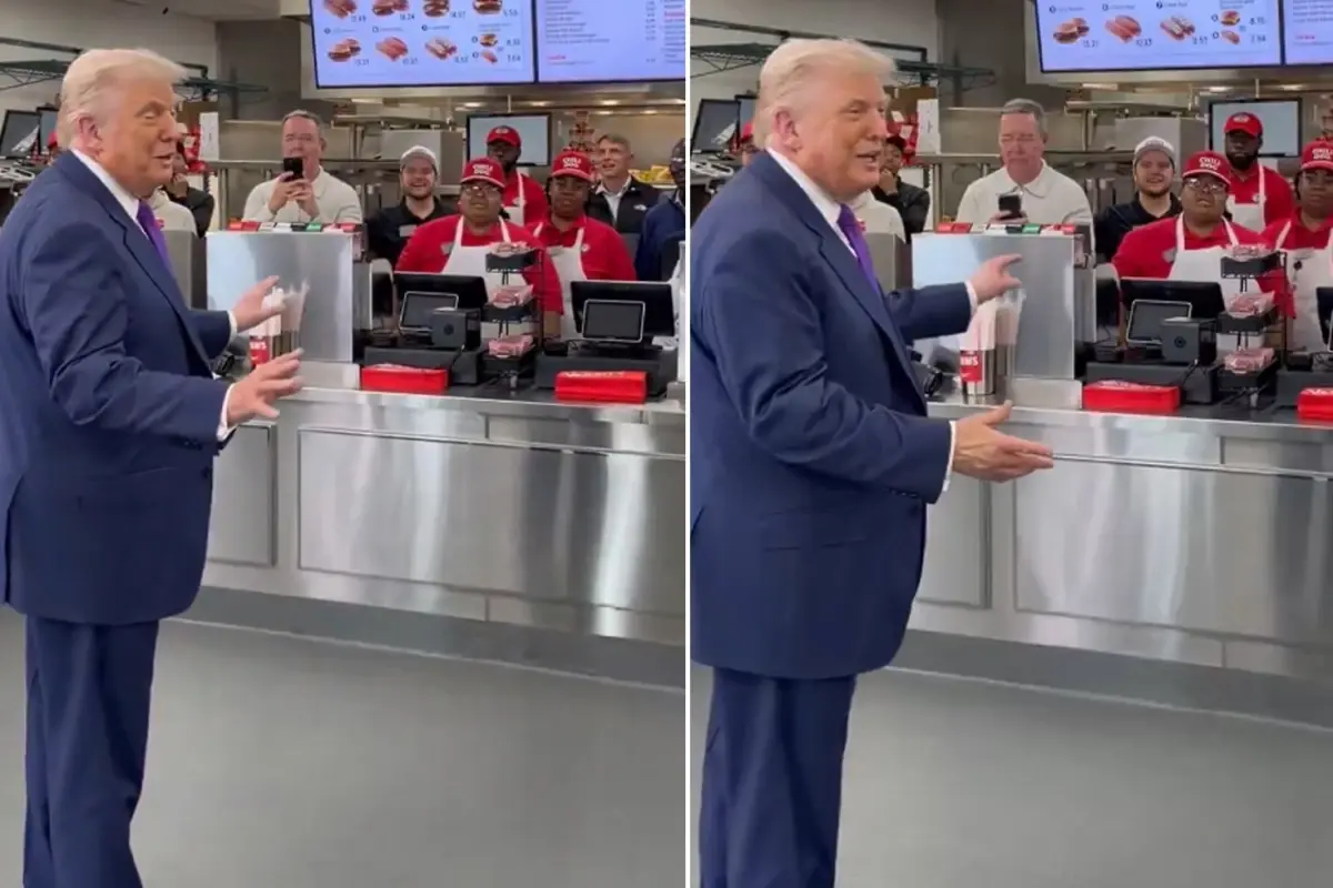 Trump, Georgia’da Fast‑Food Molası Verdi: Air Force One’da Hamburger Siparişi