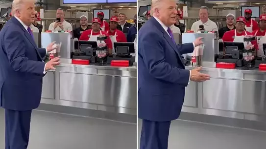 Trump, Georgia’da Fast‑Food Molası Verdi: Air Force One’da Hamburger Siparişi