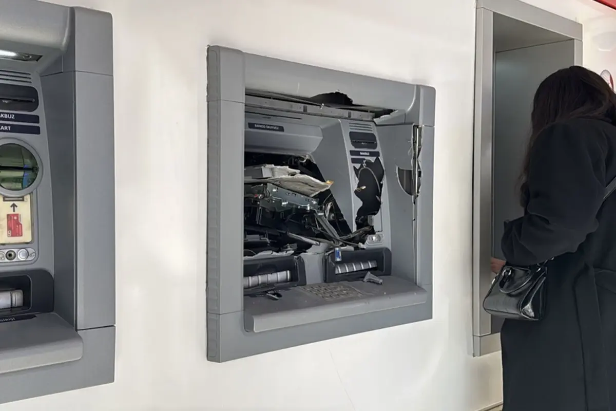 Kastamonu ATM'sine balyozla saldıran şüpheli