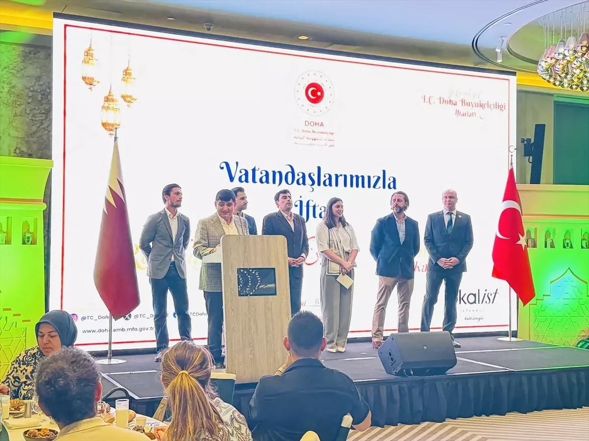 Katar’da Türk Topluluğu Ramazan Sofrasıyla Birlik Mesajı Verdi