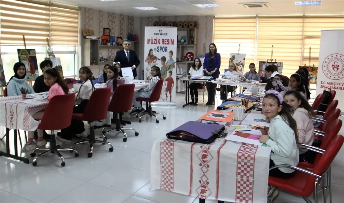 Sinop’ta Dezavantajlı Çocuklara Sanat ve Spor Desteği: Yeni Proje Başladı