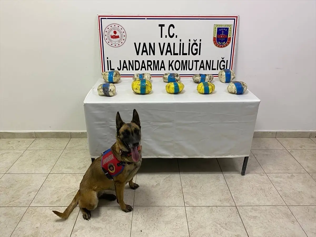 Van Tuşba’da 11,3 Kilo Sentetik Uyuşturucu Operasyonla Ele Geçirildi