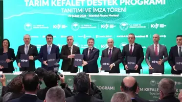 Tarım Kefalet Destek Programı 8 Banka ile Hayata Geçti