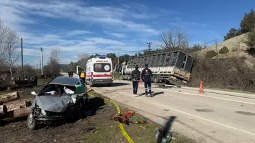 Bolu Göynük'te Tır ve Otomobil Çarpışması: Sürücü Hayatını Kaybetti