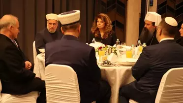 İftar programından bir kare