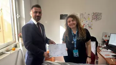 Tören anından bir kare