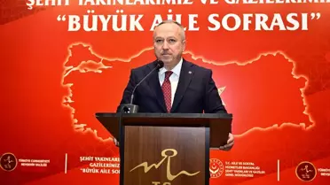 Nevşehir’de Şehit Aileleri ve Gazilere Özel İftar Sofrası Coşku Yarattı