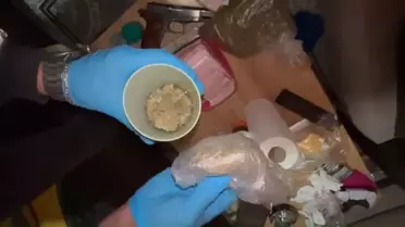 Operasyon sırasında ele geçirilen malzemeler