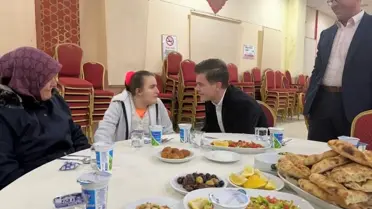 Simav’da Şehit Ailelerine ve Gazilere Ramazan İftar Sofrası