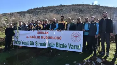 Şırnak İl Sağlık Müdürlüğü hatıra ormanı