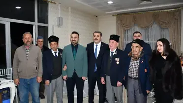 Vezirköprü'de Ramazan İftarında Şehit Aileleri ve Gaziler Bir Araya Geldi