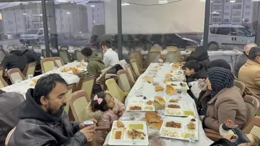 Yozgat Çapanoğlu Büyük Camii’nde Ramazan’ın İlk İftar Sofrası