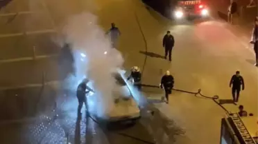 Yangın sonrası aracın durumu