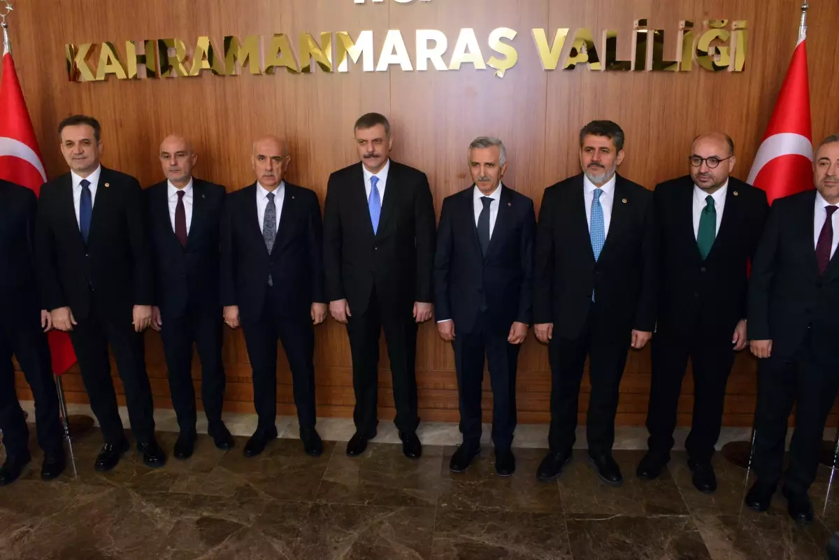 İçişleri Bakanı Mustafa Çiftçi Kahramanmaraş'ta valilik ziyareti