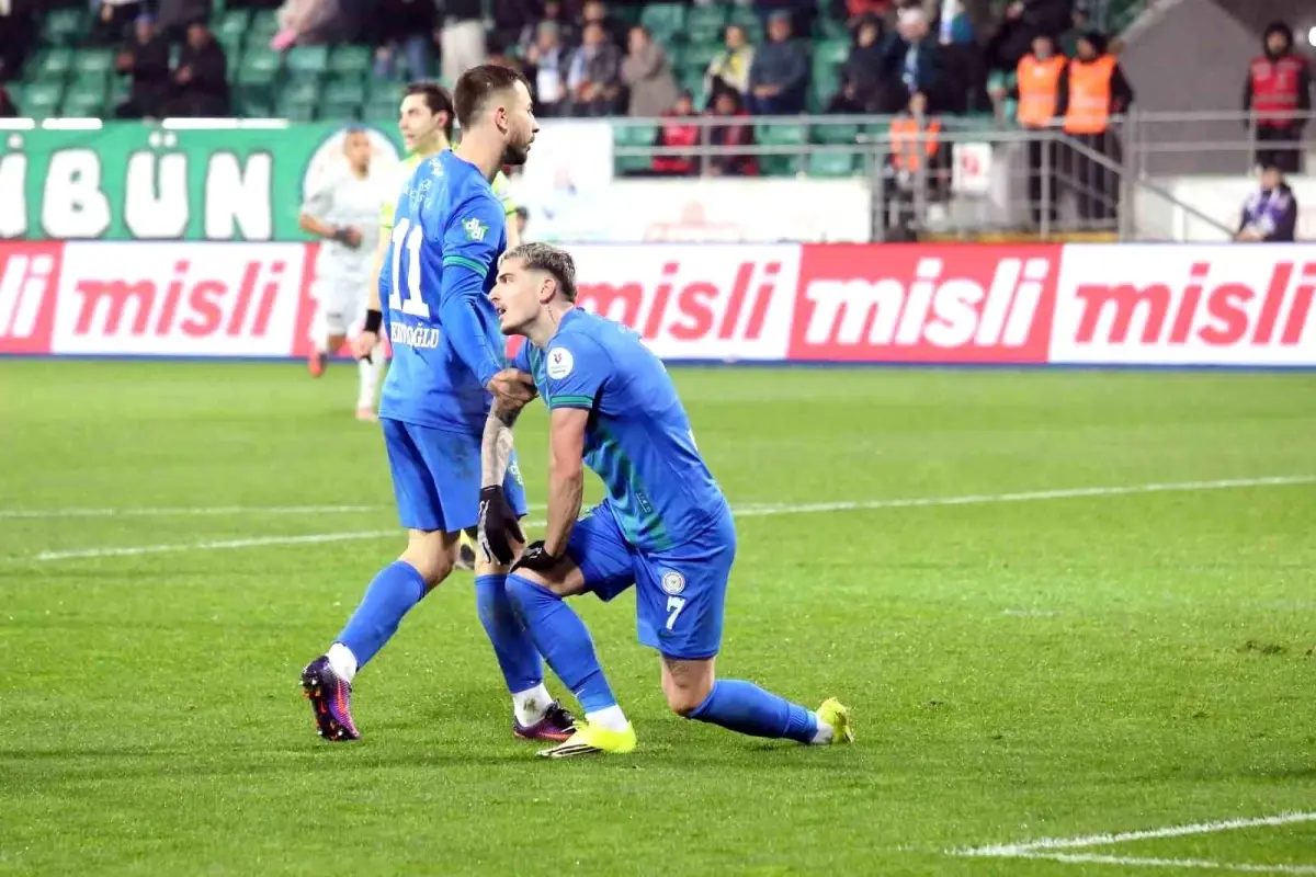 Rizespor, Kocaelispor'u 2-0 Mağlup Etti: 23. Hafta Süper Lig'de Kritik Galibiyet