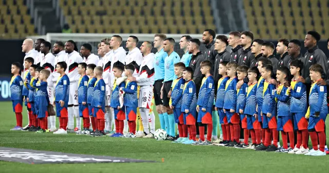 Samsunspor oyuncuları sahada