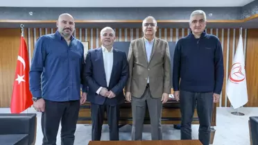 Voleybol iş birliği imza töreni