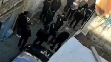 Olay yerinde çekilmiş fotoğraf