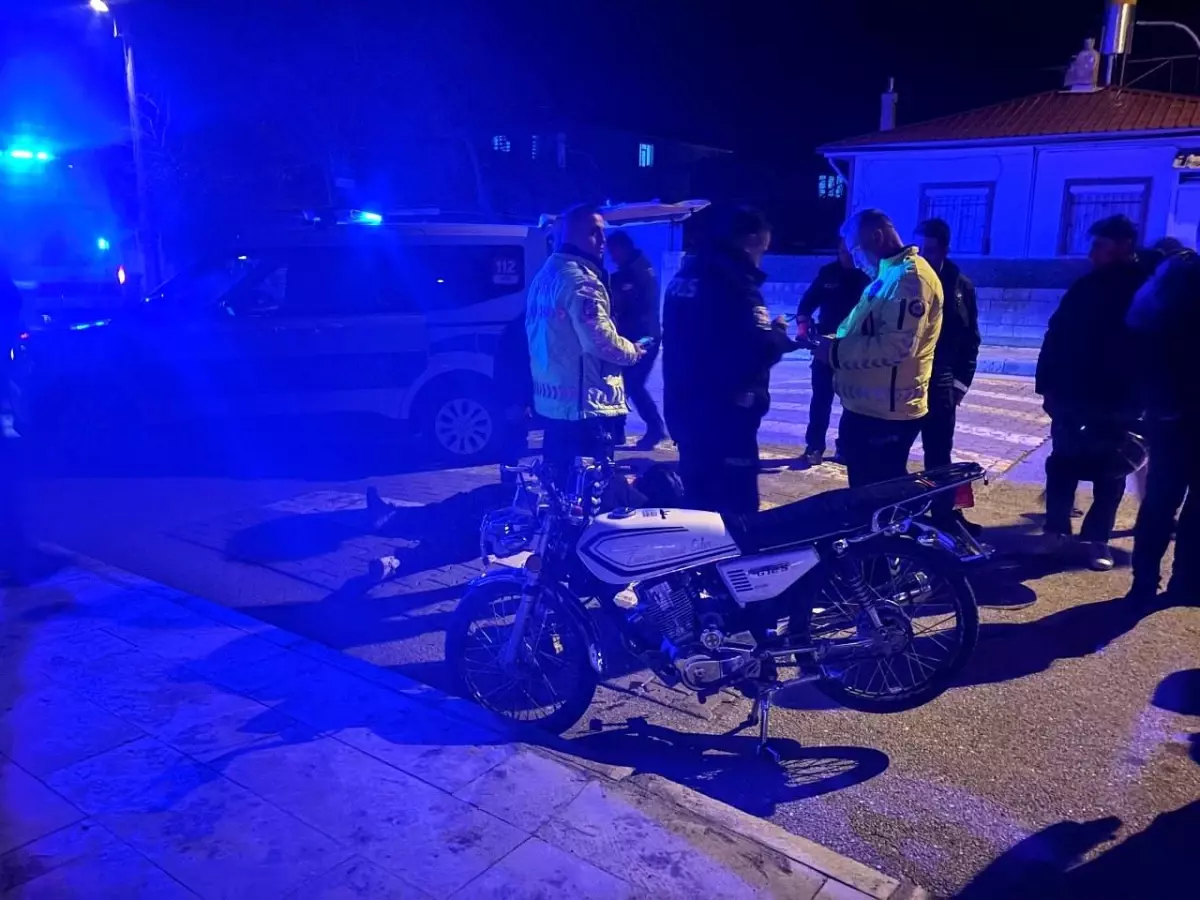 Erzincan’da Motosiklet Kazası: Sürücü Hastaneye Kaldırıldı