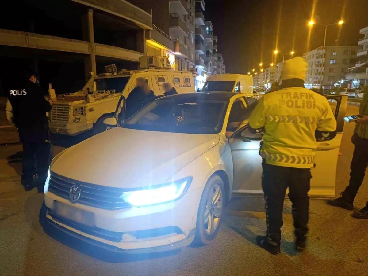 Nusaybin'de Güvenlik Denetimi: 4 Sürücüye Ceza Kesildi