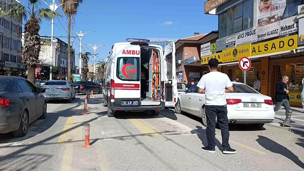 Şanlıurfa'da iki motosiklet çarpıştı: Sürücüler hafif yaralı