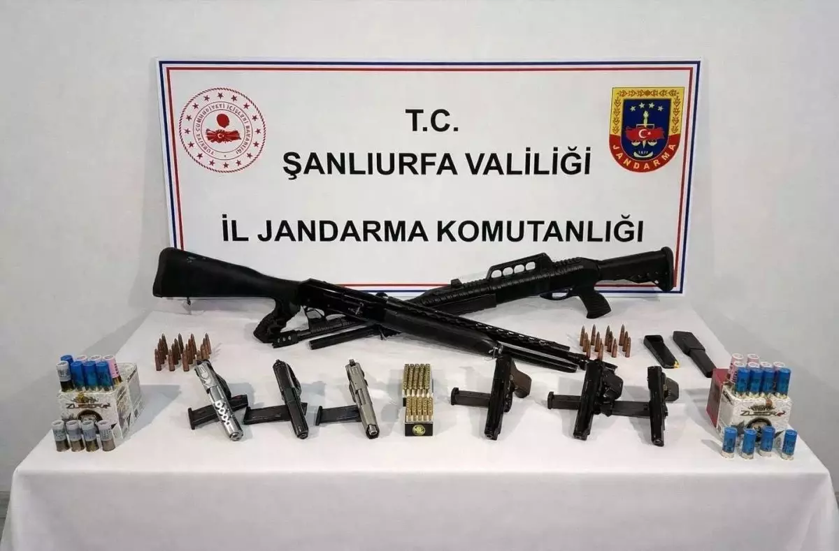Şanlıurfa’da Silah Kaçakçılığı Operasyonu: 7 Şüpheli Gözaltında